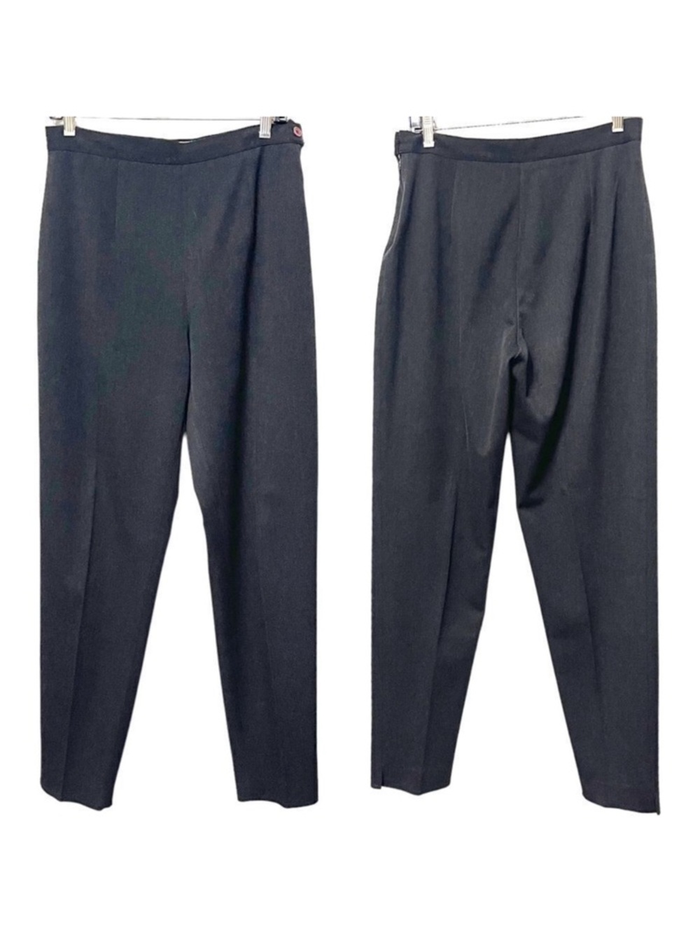 VERTIGO PARIS Tapered Flat Front Pants 12